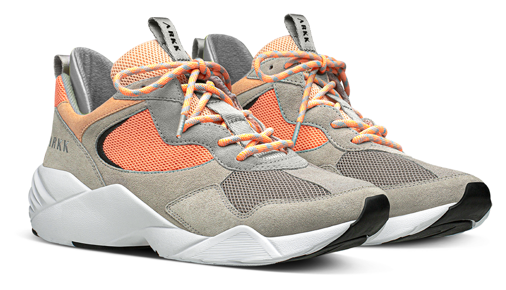 ARKK SMU Kanetyk Suede W13 | Ash Radiant Coral | Women Kanetyk